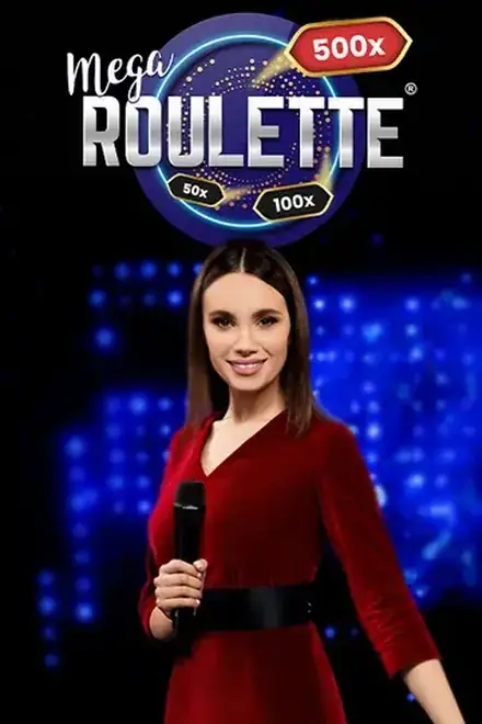 Stół na żywo Mega Roulette z mnożnikami losowanymi w każdej rundzie