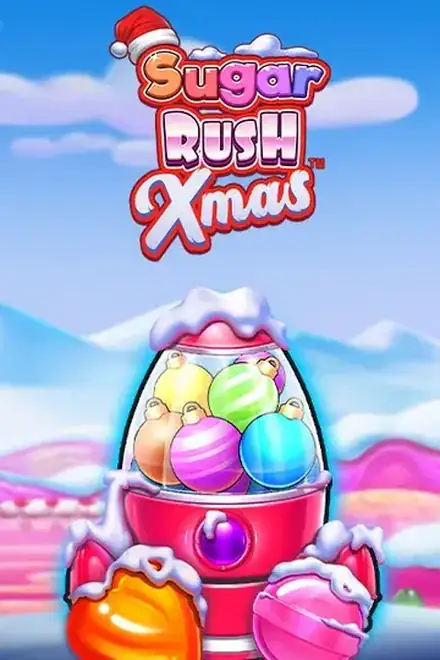 Automat Sugar Rush Xmas i jego plansza oszronionych cukierków w Vipz Casino